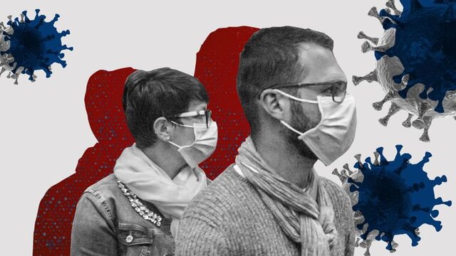 اینفوگرافیک / شمار مبتلایان به کرونا در کشورها در یک نگاه